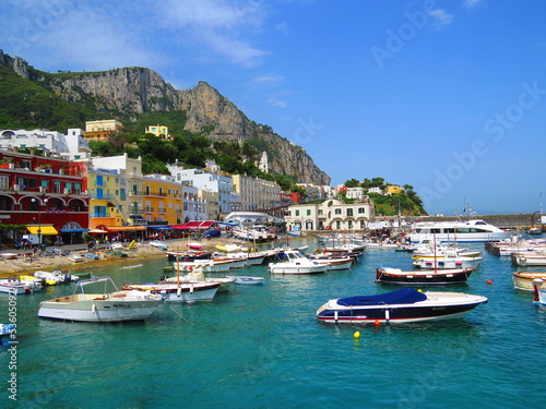 Nowoczesny obraz na płótnie Ile de Capri, Italie, Europe