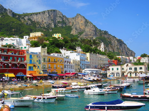 Nowoczesny obraz na płótnie Ile de Capri, Italie, Europe