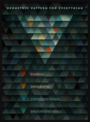 Poster - Geometric pattern for everything. Vector Illustration