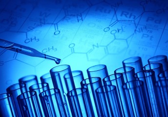 Wall Mural - abstract science background