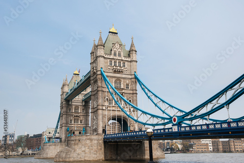 Naklejka samoprzylepna Tower Bridge, Londyn.