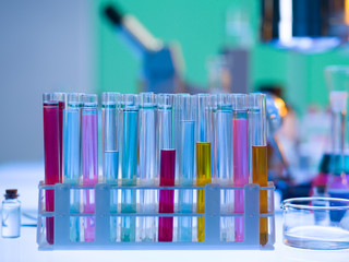 Wall Mural - colorful medical tubes