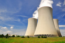 Nuclear Power Plant Temelin In Czech Republic Europe