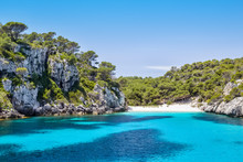 Cala Macarelleta - Popular Menorca Island Beach