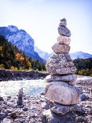 Poster - rock stack