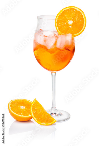 Naklejka - mata magnetyczna na lodówkę Aperol Spritz