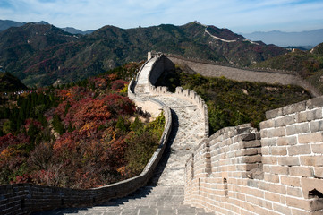 Great Wall on the mountain