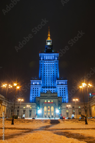 Naklejka samoprzylepna Warszawa