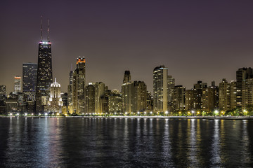 Poster - Downtown Chicago Magnificent Mile