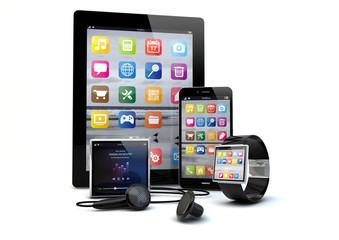 Canvas Print - gadgets
