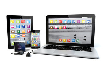 Canvas Print - gadgets