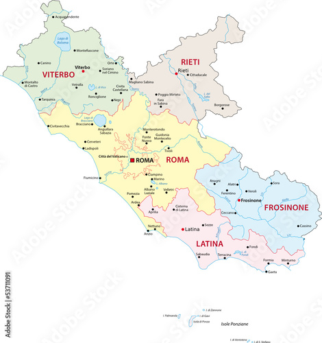 Regione Lazio - Acquista questo vettoriale stock ed ...