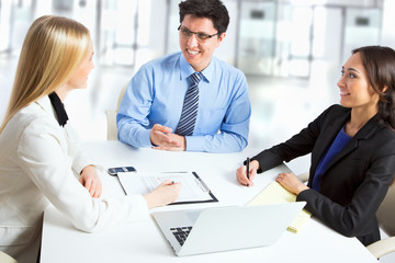 Wall Mural - Group of business people