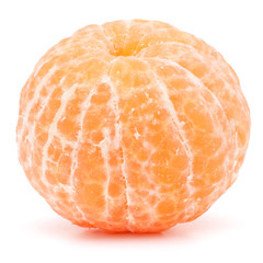 Peeled tangerine or mandarin fruit