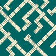 Seamless domino pattern
