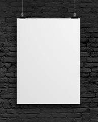 blank poster