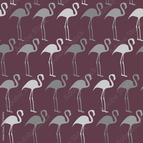 Fototapeta na wymiar Flamingos