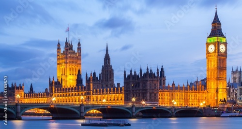 Obraz na płótnie canvas Londyn big ben