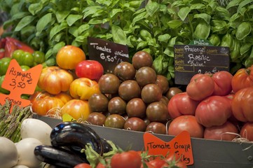 Wall Mural - Etalage de légumes