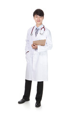 Canvas Print - male medical doctor in full length