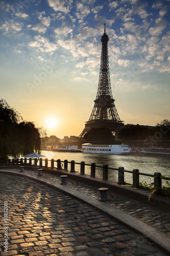 Naklejka dekoracyjna Tour Eiffel Paris