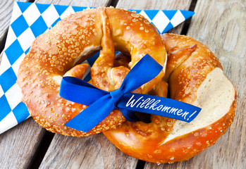 Poster - Oktoberfest - Willkommen !