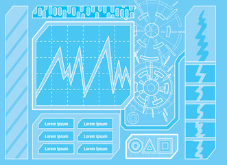 Futuristic Control Panel One