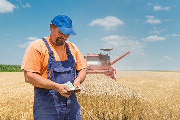 happy farmer