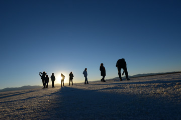 The Salinas Grandes in Argentina