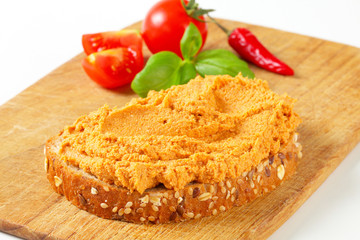 Sticker - Bread with vegetable spread