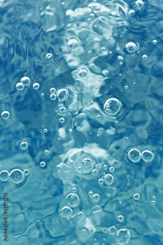 Naklejka na kafelki bulles d'air dans l'eau de piscine