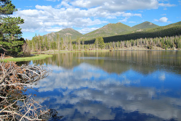 Wall Mural - Sprague lake, Rocky Mountain National Park, CO, USA