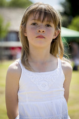 portrait of young girl