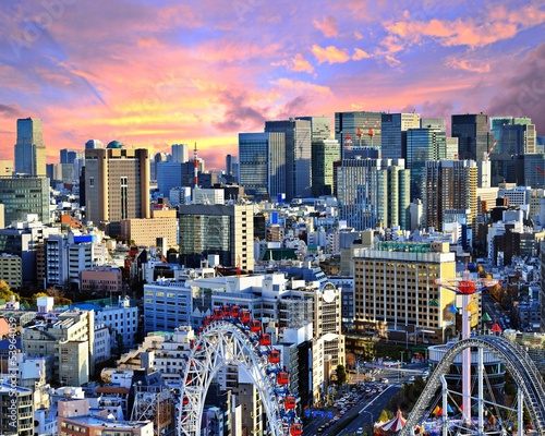 Naklejka samoprzylepna Bunkyo oddział tokio