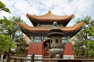 Canvas Print - Beijing, Lama Temple - Yonghe Gong Dajie