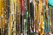 Oriental beads in Grand Bazaar, eastern market in Istanbul, Turkey