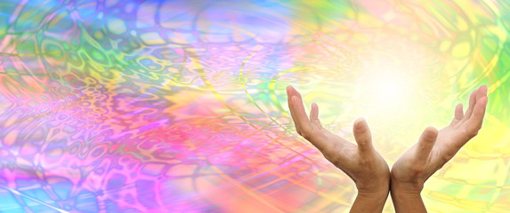 Sticker - Healing Hands Website Banner Head