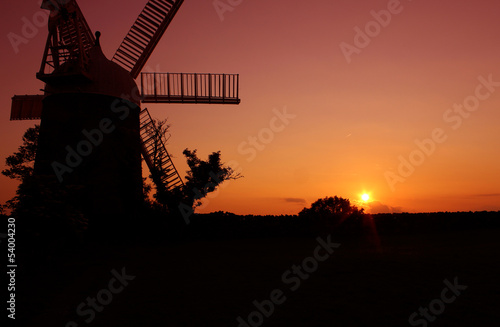 Naklejka dekoracyjna windmill