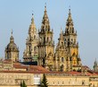 Fachada de la catedral de Santiago de Compostela