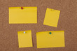 © bubu45 - Post It Notes On Cork Board