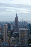Fototapeta  - Manhattan view from Rockefeller Center, New York, USA