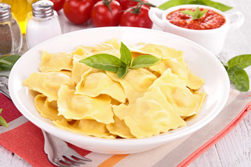 Poster - cooked ravioli