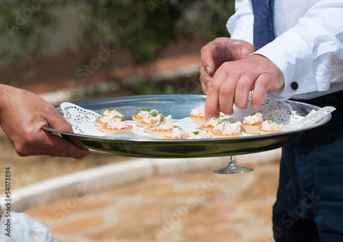 Wedding Reception Finger Food In Southern Spain Buy This Stock