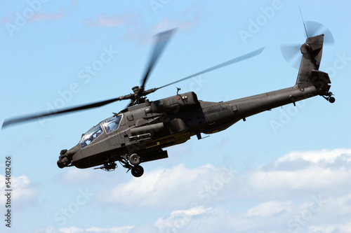 Naklejka dekoracyjna Apache helicopter