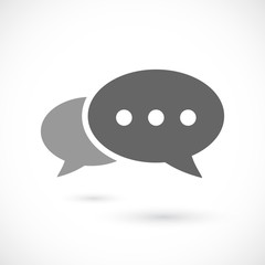 Aufkleber - Bubble speech icon