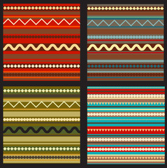 set of seamless geometric