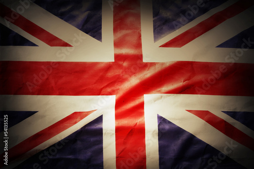 Board z aluminiowym obramowaniem Flaga union jack