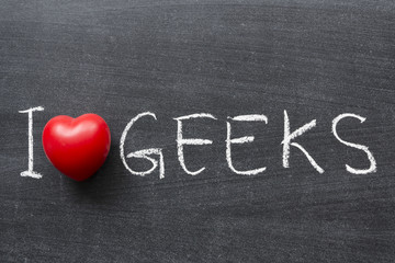 Poster - love geeks