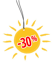 Sticker - -30 %