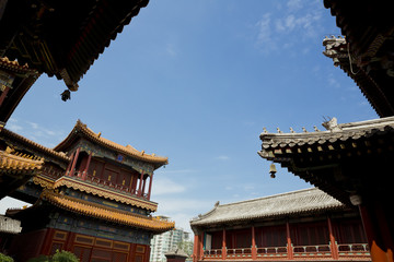 Canvas Print - Beijing, Lama Temple - Yonghe Gong Dajie